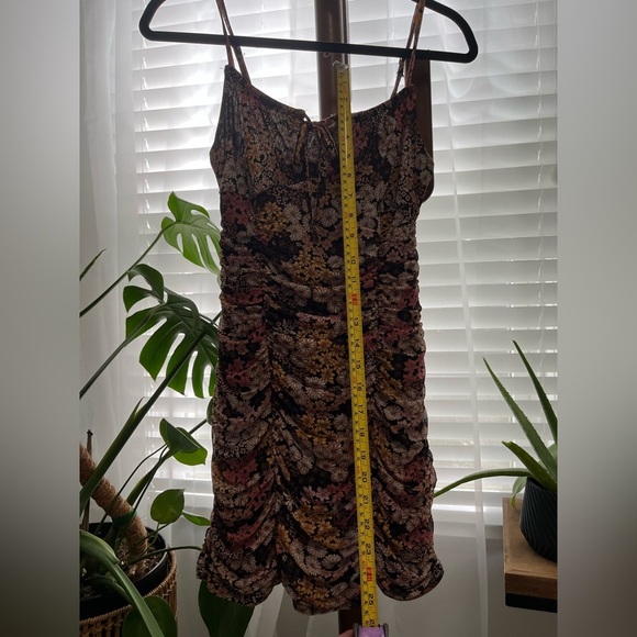 Ultra Flirt Floral Spaghetti Strap Mini Dress, size small - Picture 3 of 5